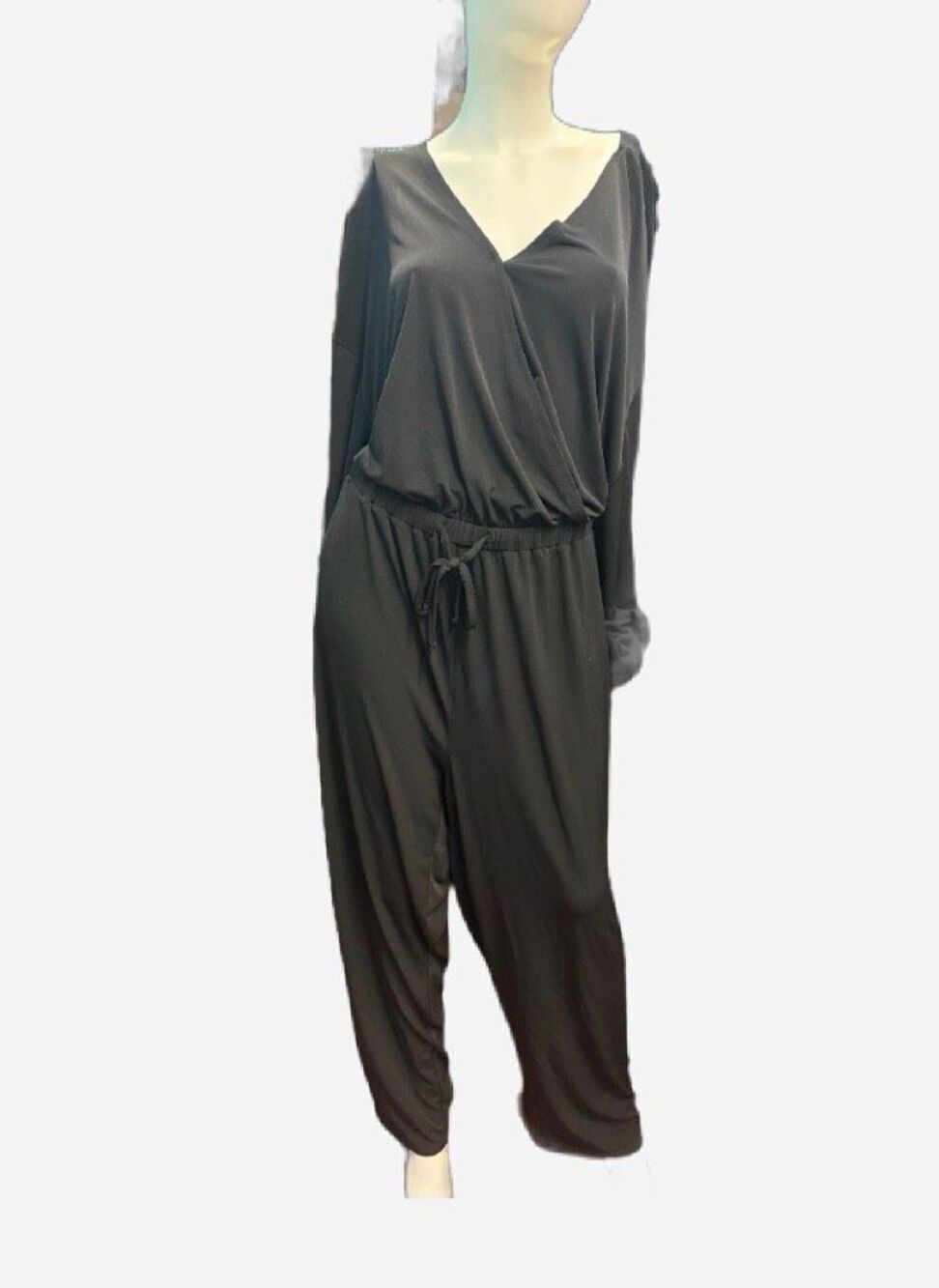 Tahari Black Jumpsuit Women’s Plus Size 3X NEW WITH TAGS